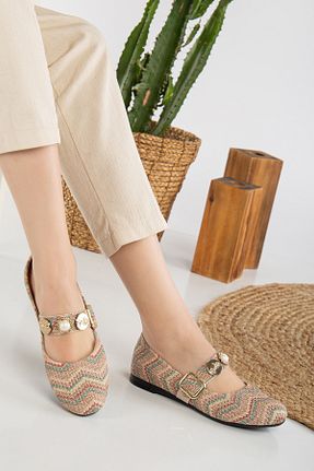 بابت رنگی زنانه جیر PLN SHOES - کد 926488298