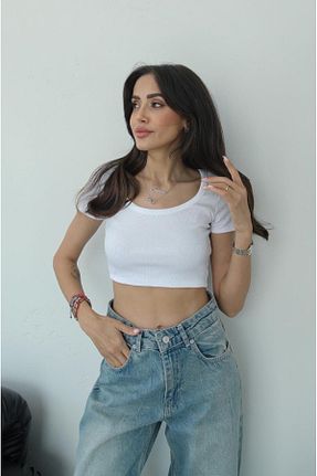بلوز رنگی زنانه ساده AMED-DİL - کد 926516445