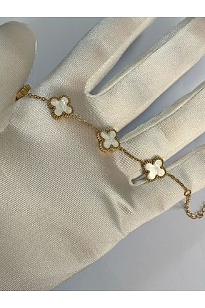 دستبند استیل (فولاد) زرد زنانه استیل ضد زنگ ATALYA ACCESSORY - کد 922805805