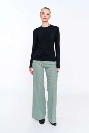 بادی مشکی زنانه یقه دوچرخه EUROFASHION - کد 926642026