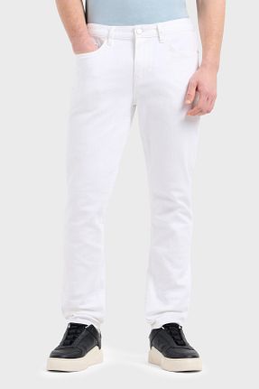 شلوار جین سفید مردانه پاچه تنگ Armani Exchange - کد 926642532