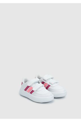 کفش اسنیکر سفید بچه گانه پنبه پلی استر adidas - کد 828498302