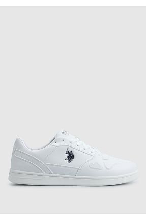 کفش اسنیکر سفید مردانه بند دار U.S. Polo Assn. - کد 894018654