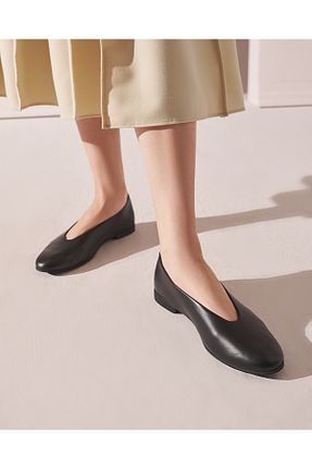 بابت مشکی زنانه چرم خالص Hotiç - کد 897223143