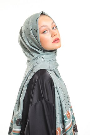 شال سبز زنانه پلی استر 19V69 ITALIA - کد 136130931