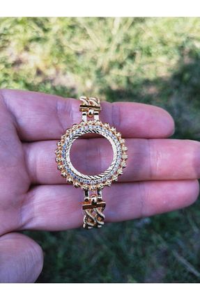 دستبند جواهر طلائی زنانه زیرکن GEZERGOLD TAKI - کد 137619425