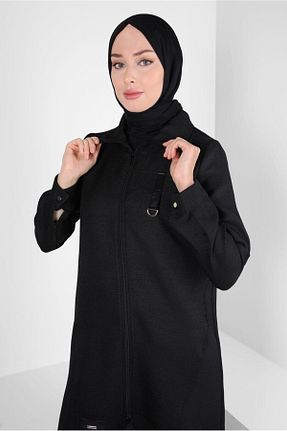 تونیک حجاب مشکی زنانه پلی استر Alvina - کد 796318919