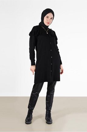 رویه حجاب مشکی زنانه ویسکون Alvina - کد 804332576