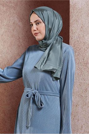 شال طوسی زنانه پلی استر Alvina - کد 857591108
