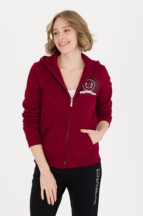 سوئیشرت قرمز زنانه ساده U.S. Polo Assn. - کد 645394931