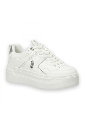 کفش اسنیکر سفید زنانه بند دار U.S. Polo Assn. - کد 894018885