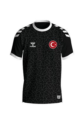 تیشرت اسپرت مشکی زنانه رگولار hummel - کد 924747583