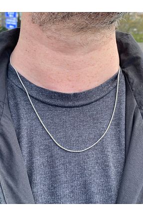 گردنبند استیل ( فولاد ) طوسی مردانه استیل (فولاد) kurukafagift - کد 924761206