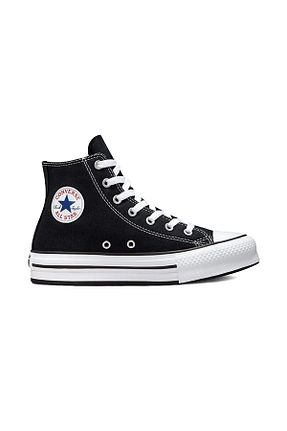 کفش اسنیکر مشکی زنانه بند دار Converse - کد 925440237