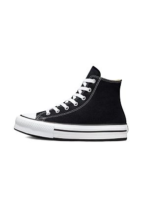 کفش اسنیکر مشکی زنانه بند دار Converse - کد 925440237