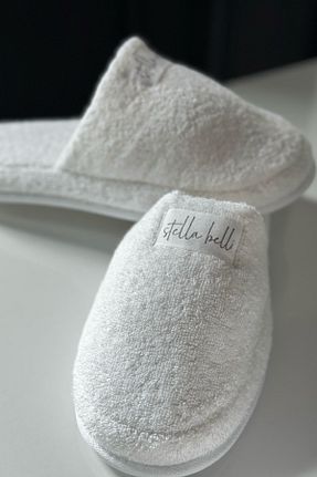 دمپائی سفید زنانه پارچه ای Stella Belli - کد 924797358