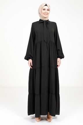کلاه و ابایا مشکی زنانه پنبه ای Beyza - کد 730155736