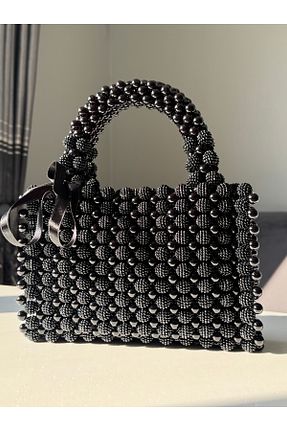 کیف دوشی مشکی زنانه ساتن begüm jewelery - کد 924805884