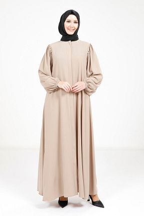 کلاه و ابایا بژ زنانه پنبه ای Beyza - کد 843421029