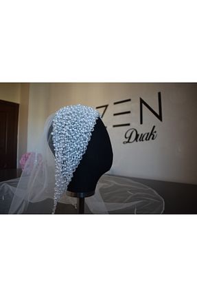 عقد و عروسی و حنابندان سفید ZEN DUVAK - کد 925655730