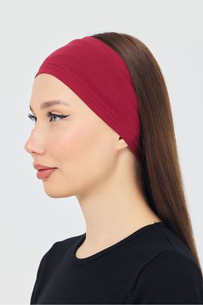 کش سر زرشکی زنانه پنبه ای Butikgiz - کد 924819273