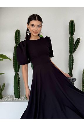 لباس مشکی زنانه بافتنی modaserdem - کد 904142052