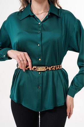 کمربند قهوه ای زنانه چرم مصنوعی MODAM HİFA - کد 892136071