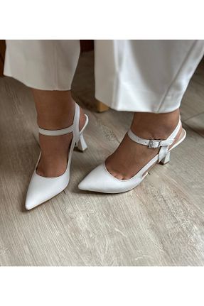 کفش مجلسی سفید زنانه چرم مصنوعی sorella - کد 925024632