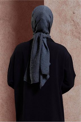 شال طوسی زنانه پلی استر Alvina - کد 818009155