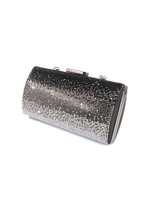کیف مجلسی مشکی زنانه پارچه ای KEEBA - کد 925058852