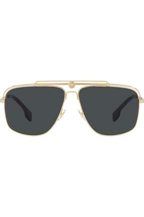 عینک آفتابی زرد مردانه 61 Versace - کد 925061298