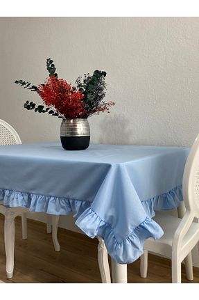 رومیزی آبی Fırfırlı LILYUM - کد 926040457