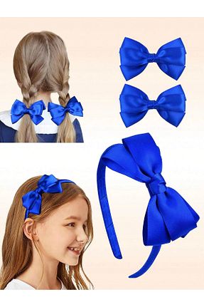 گیره سر آبی بچه گانه ساتن Fiyonks Atölye - کد 925730397