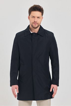 ترنچکت سرمه ای مردانه پلی استر TREND KOMBİN - کد 925731867