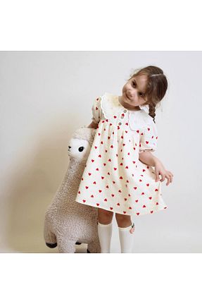لباس قرمز بچه گانه رگولار Butik - کد 925754460