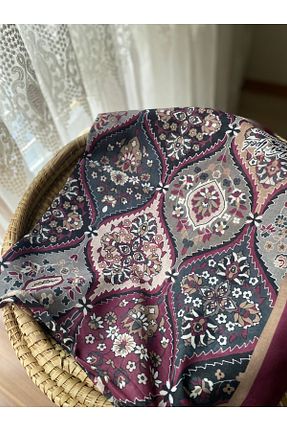 شال صورتی زنانه پنبه ای MERSEY - کد 925087309