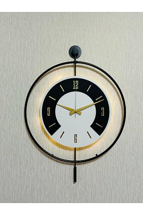 ساعت دیواری مشکی 50 x 70 Pey Aksesuar - کد 925116410