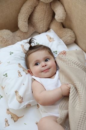 پیکه کودک و نوزاد بژ پنبه ای MİLNA BABY&KİDS - کد 838760043