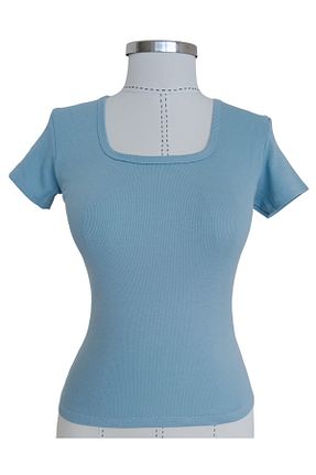 بادی آبی زنانه یقه مربعی MODA59 - کد 925124284
