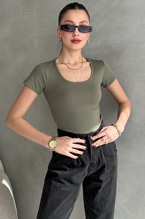 بادی خاکی زنانه رگولار EYYE - کد 925124913