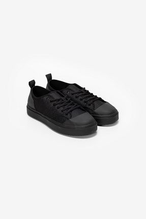 کفش اسنیکر مشکی مردانه بند دار Calvin Klein - کد 877216832