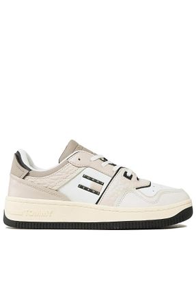کفش اسنیکر بژ مردانه بند دار Tommy Hilfiger - کد 449666954