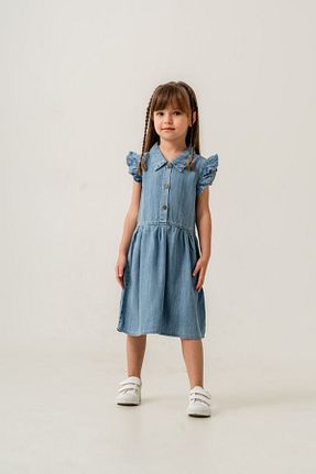 لباس آبی بچه گانه جین MS KİDS - کد 923284478