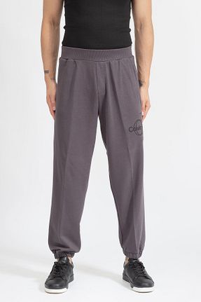 شلوار کرمگن طوسی مردانه رگولار Calvin Klein - کد 742783039