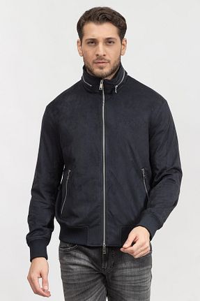 کاپشن سرمه ای مردانه مخلوط پلی استر Armani Exchange - کد 378777388