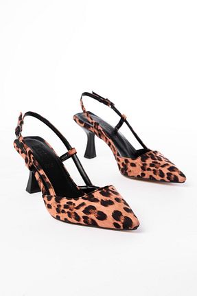 کفش پاشنه بلند کلاسیک رنگی زنانه چرم مصنوعی Evla Shoes - کد 925143702