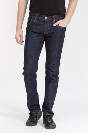 شلوار جین سرمه ای مردانه پاچه تنگ Armani Exchange - کد 375589237