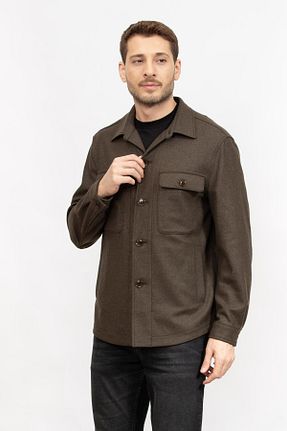 کاپشن سبز مردانه پنبه ای BOSS - کد 882055819