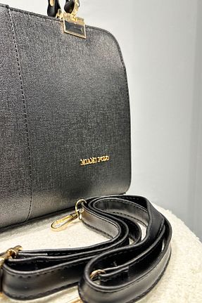 کیف دوشی مشکی زنانه چرم مصنوعی Ece Atelier - کد 925145157