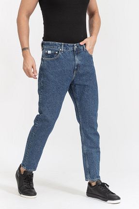 شلوار جین آبی مردانه پاچه ساده Calvin Klein - کد 795513839